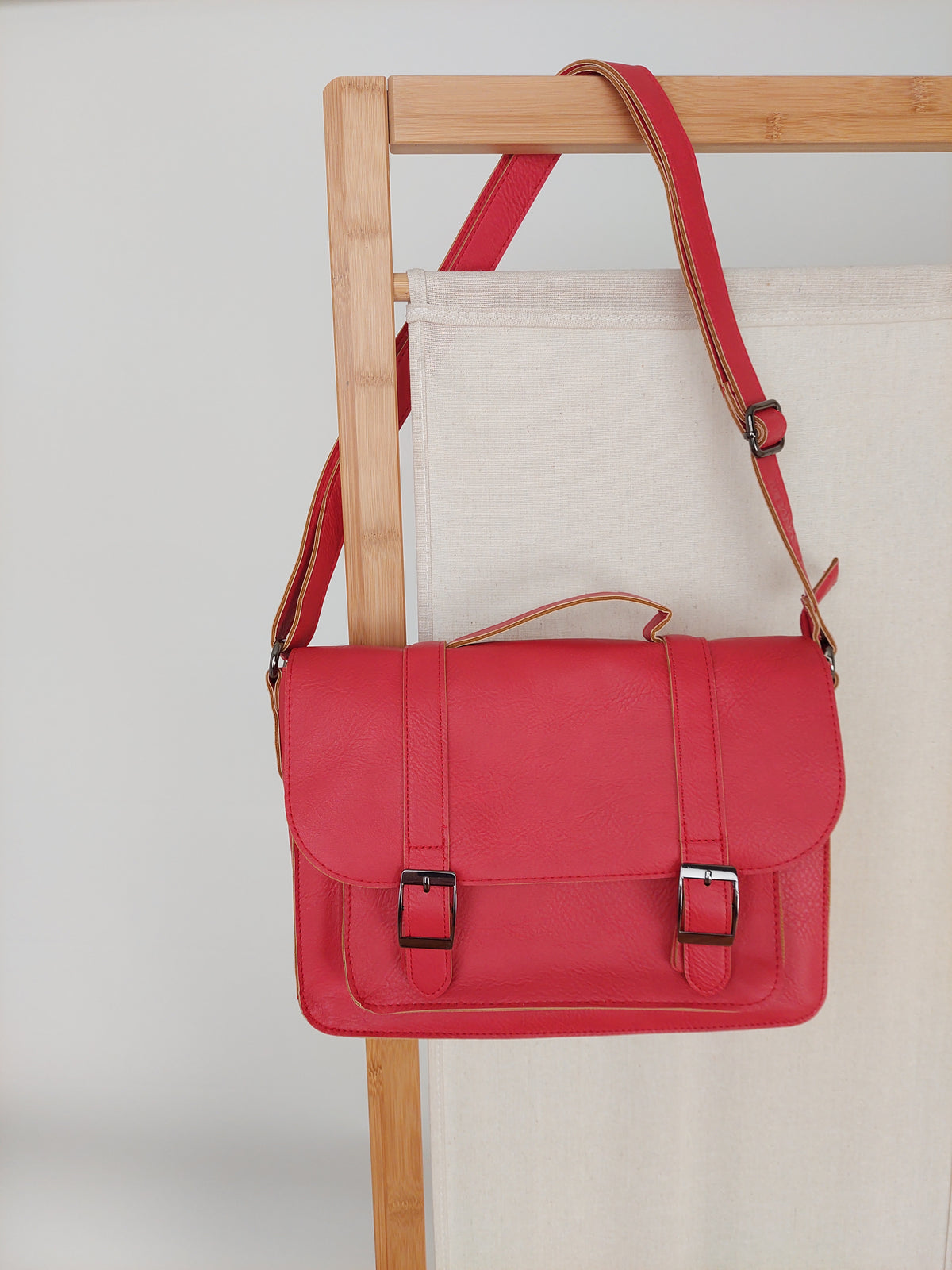 Primary School Bag - P Y O Raspberry