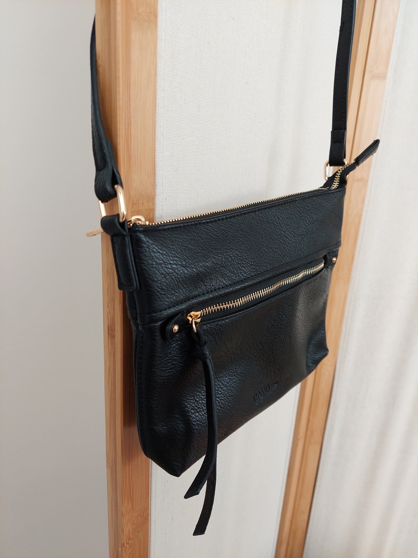 Vegan Leather Thorndon Bag - Black