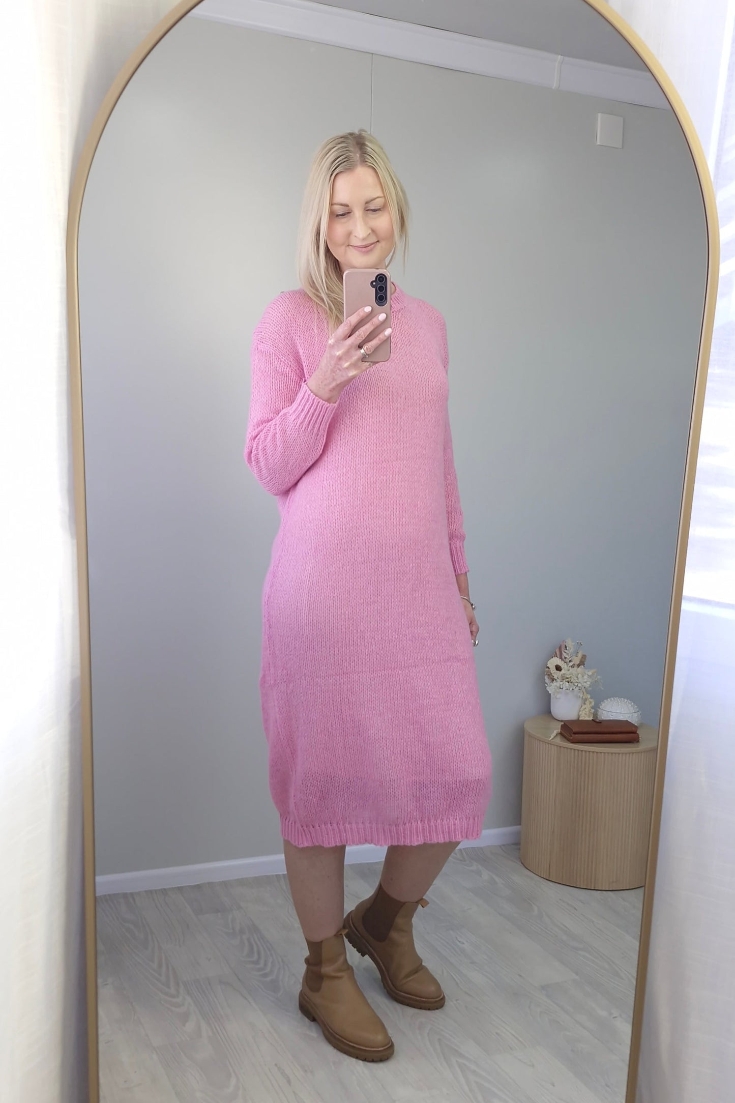 Jersey Dress - Candyfloss Pink