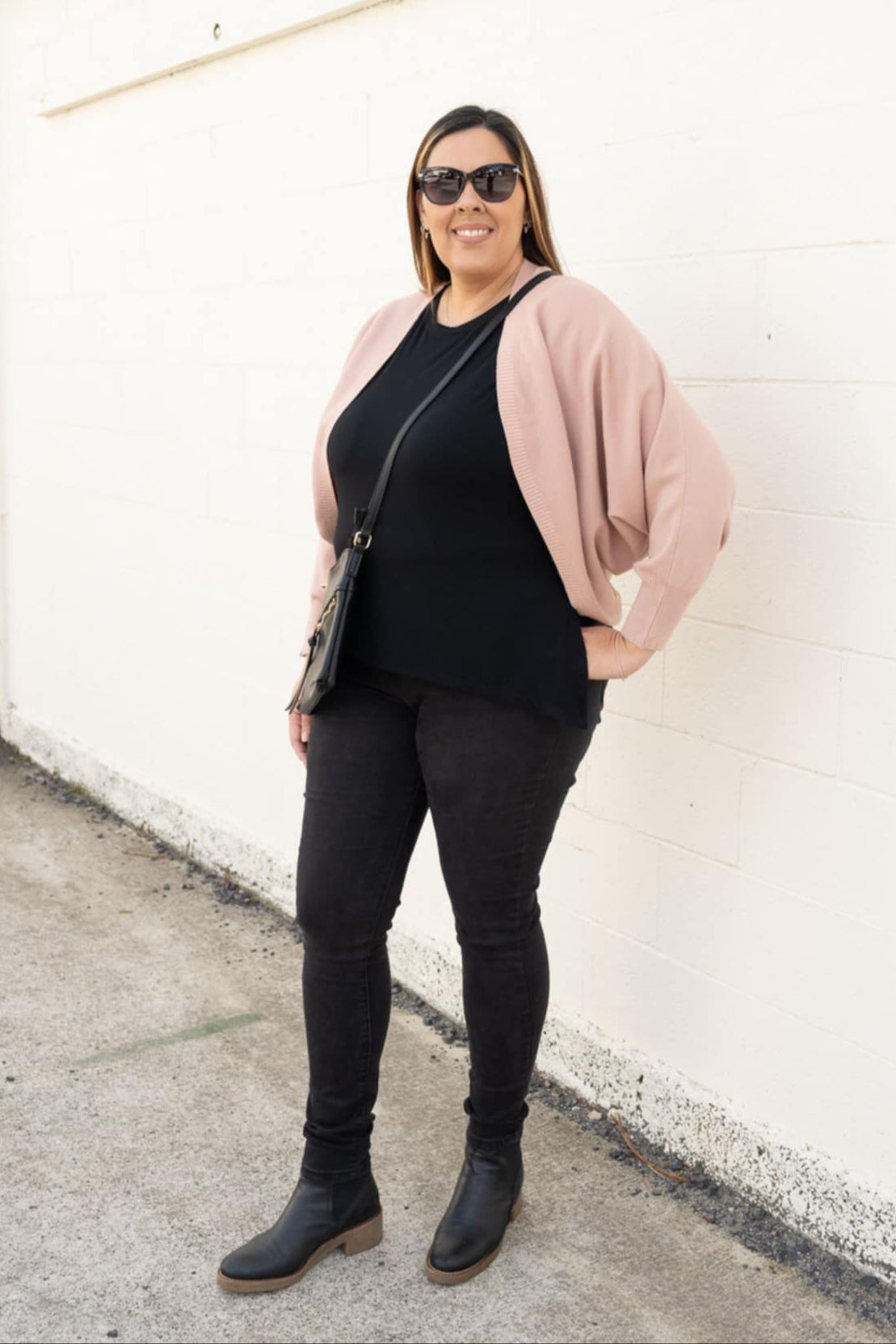 Layering Shrug - Blush