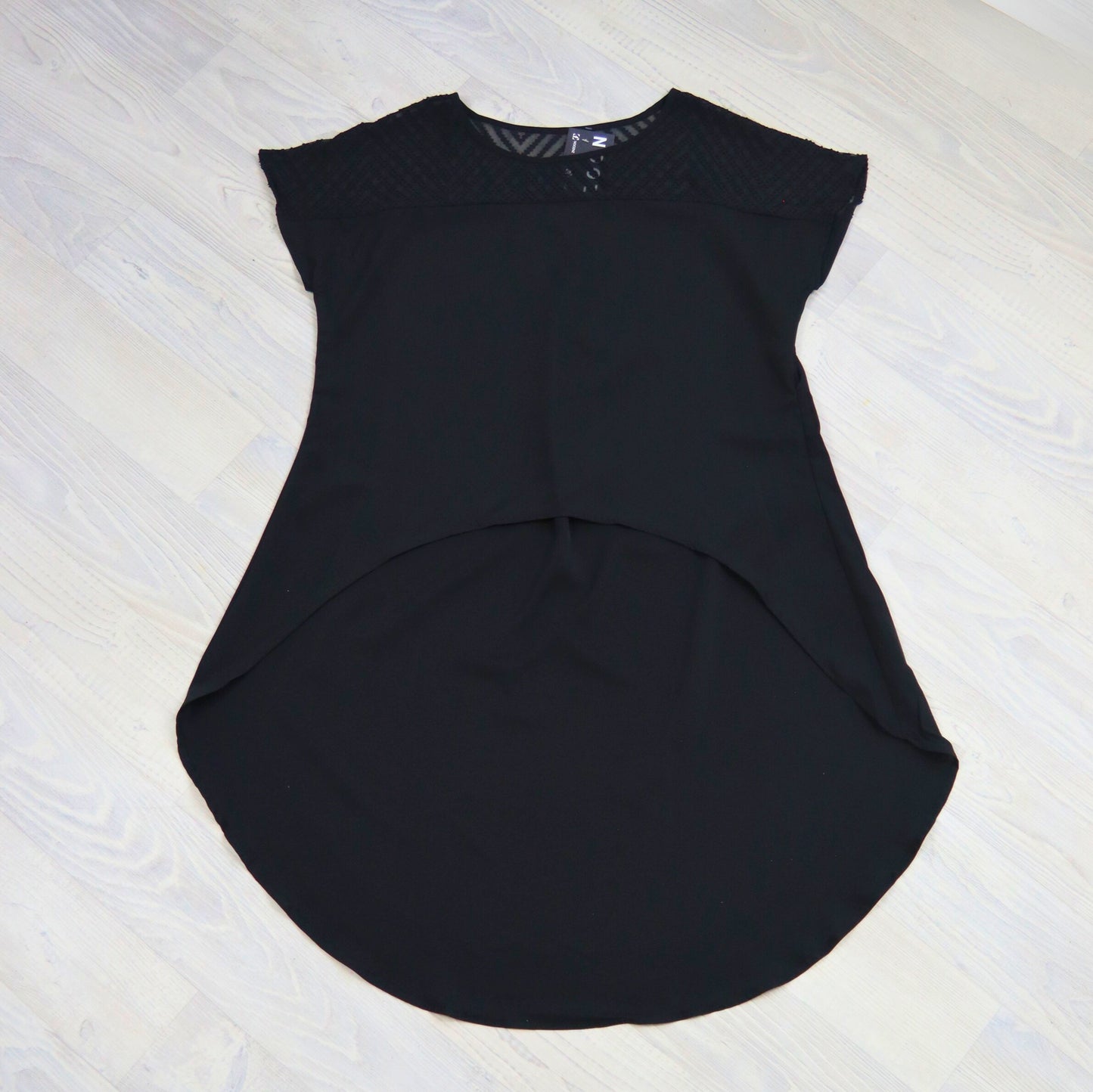 Mariah Long-Back Overtop - Black