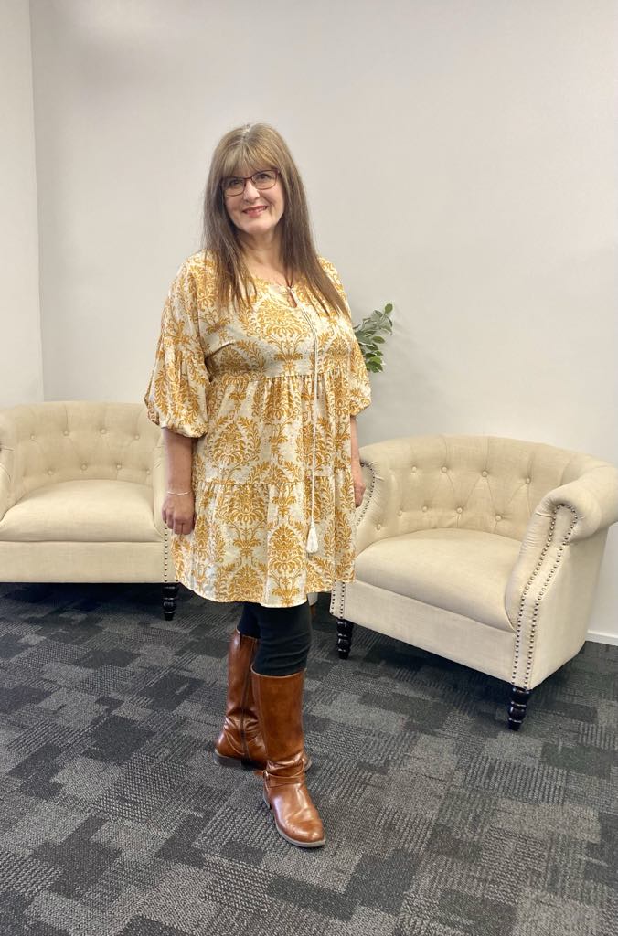 Antique Burnished Copper Tunic