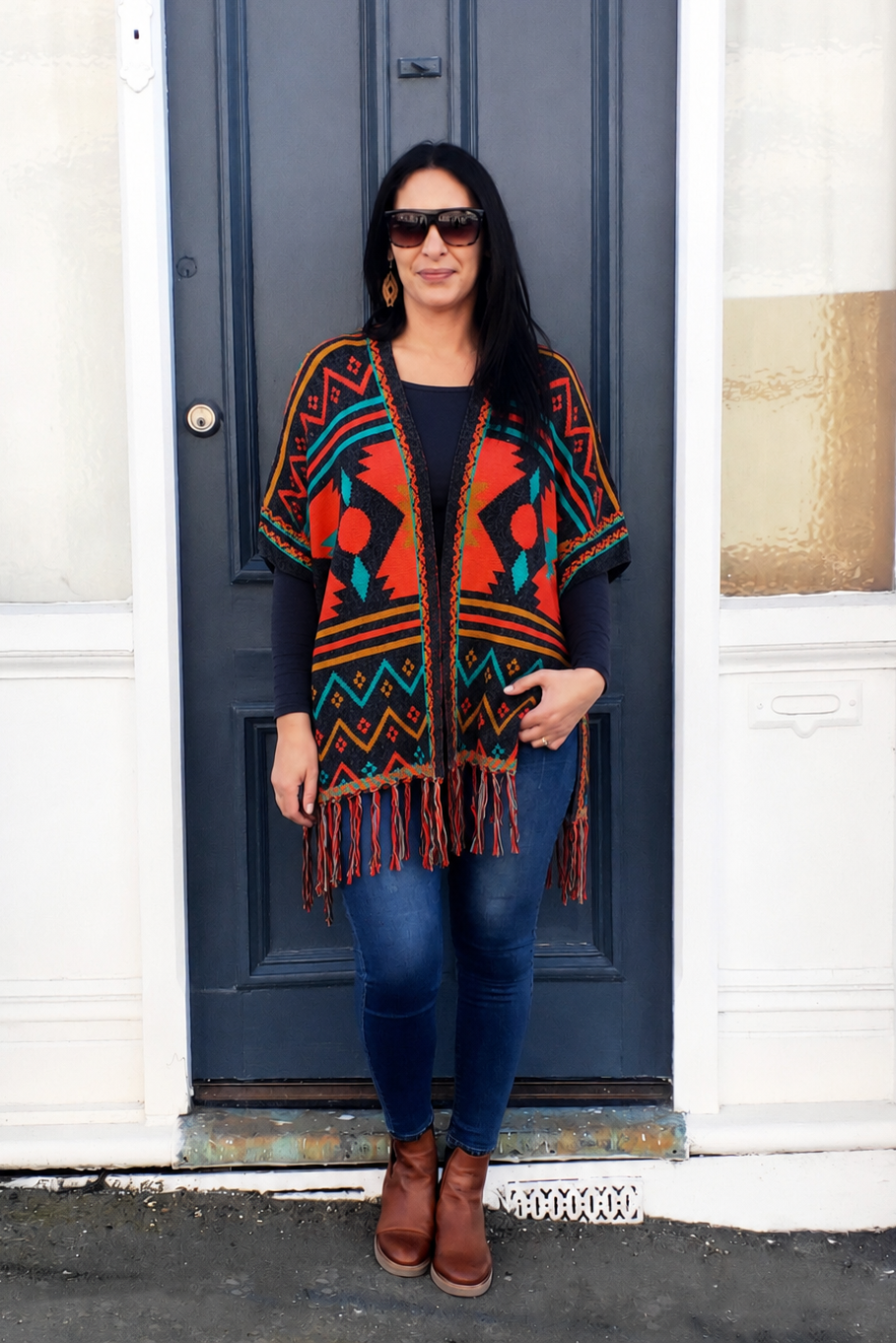 Bright Kilim Cardi