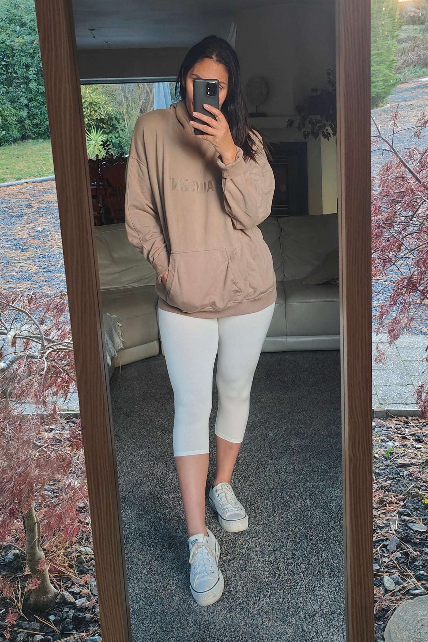 3/4 Leggings - Ivory