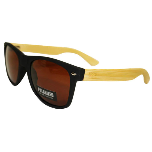 50/50s Sunglasses - Black with Brown Lenses