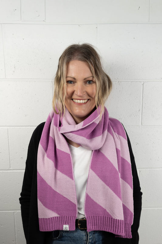 Ziggy Scarf - Violets