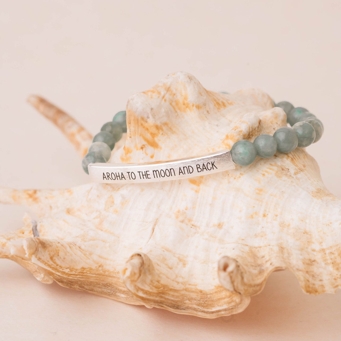 Amazonite - Aroha to the Moon and Back Bracelet