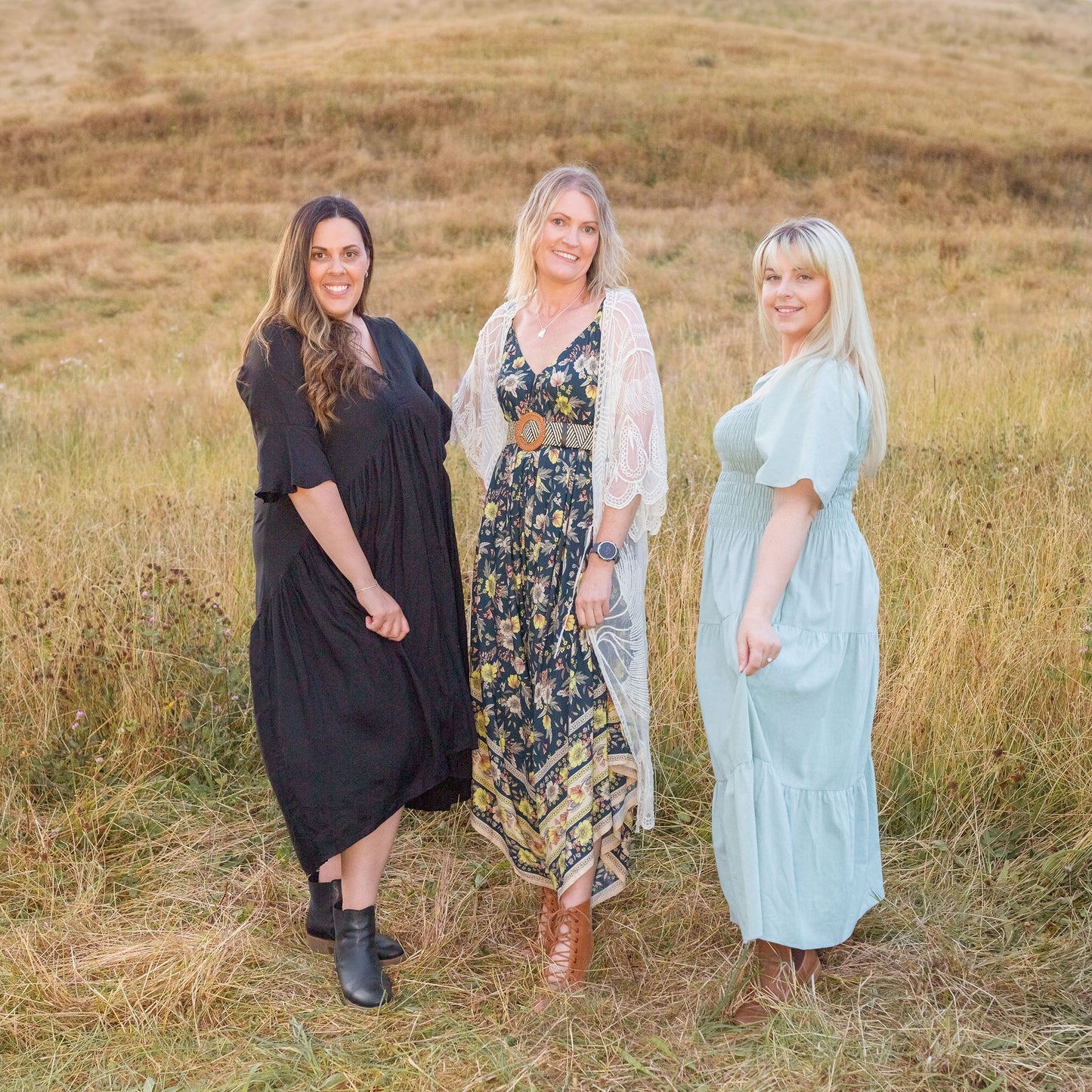 Loose Bohemian Indiana Maxi - Plain Black