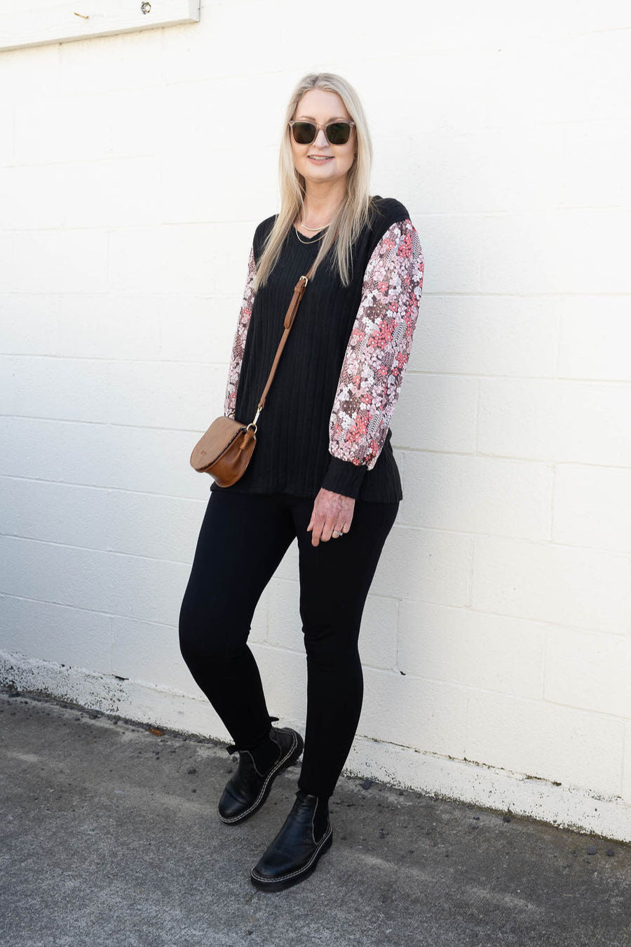 Rosanna Floral Sleeve Top