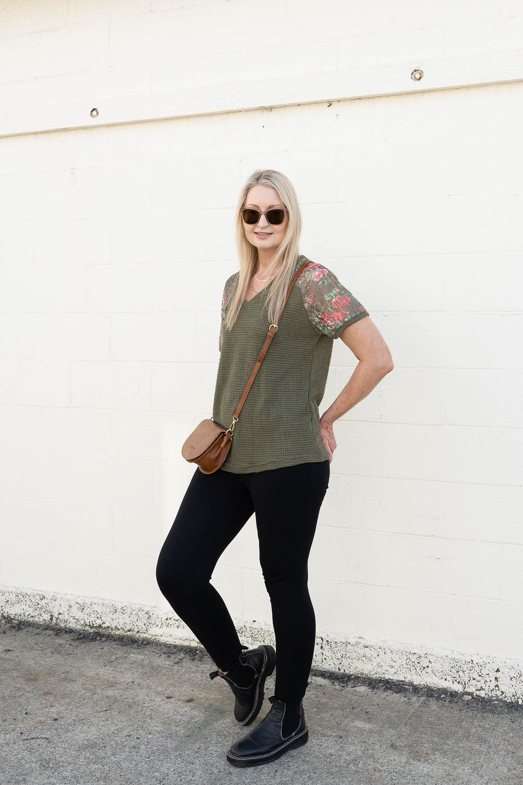 PRE-ORDER** Daphne Floral Sleeve Top