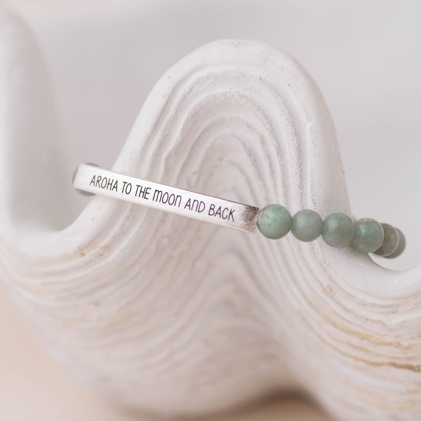 Amazonite - Aroha to the Moon and Back Bracelet