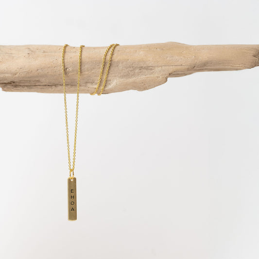 E Hoa - Friend - Necklace - Gold