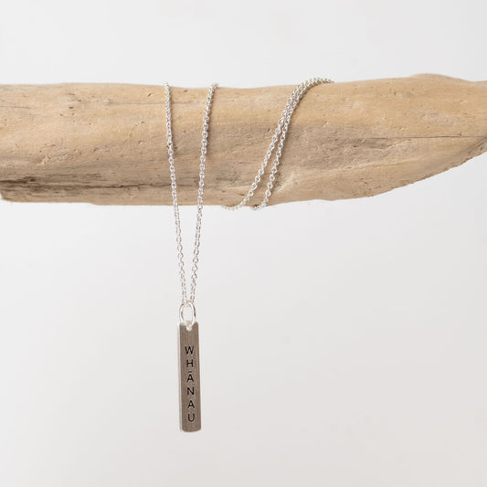 Whanau - Family Necklace Silver