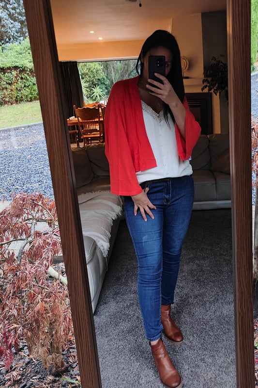Tallulah Cardi - Tangerine