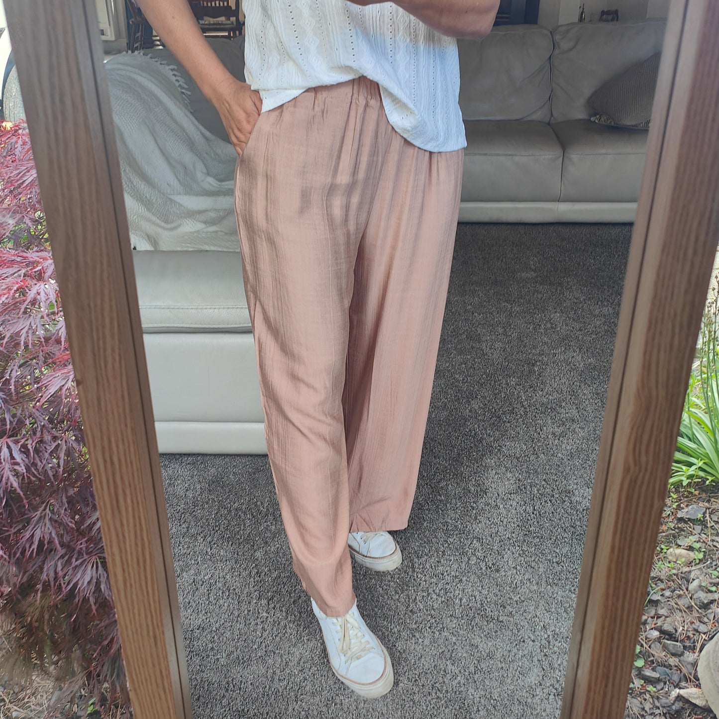 Latte - Straight Leg Pants