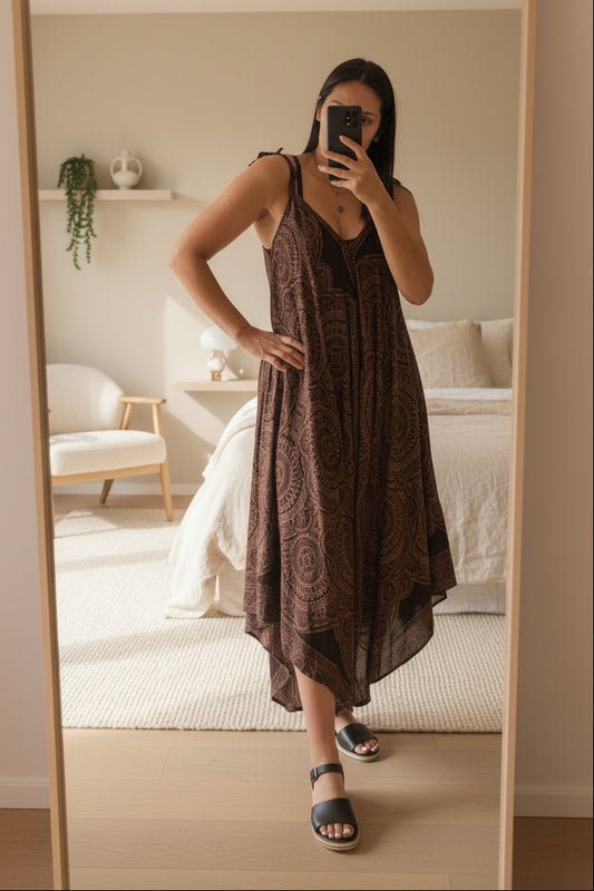 Chocolate Mandala Resort Jumpsuit