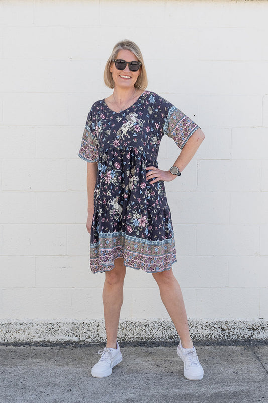 Pebble Fairytale - Boho Kalani Babydoll Dress