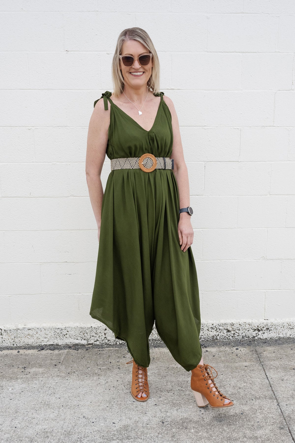 Green Bali Jumpsuit