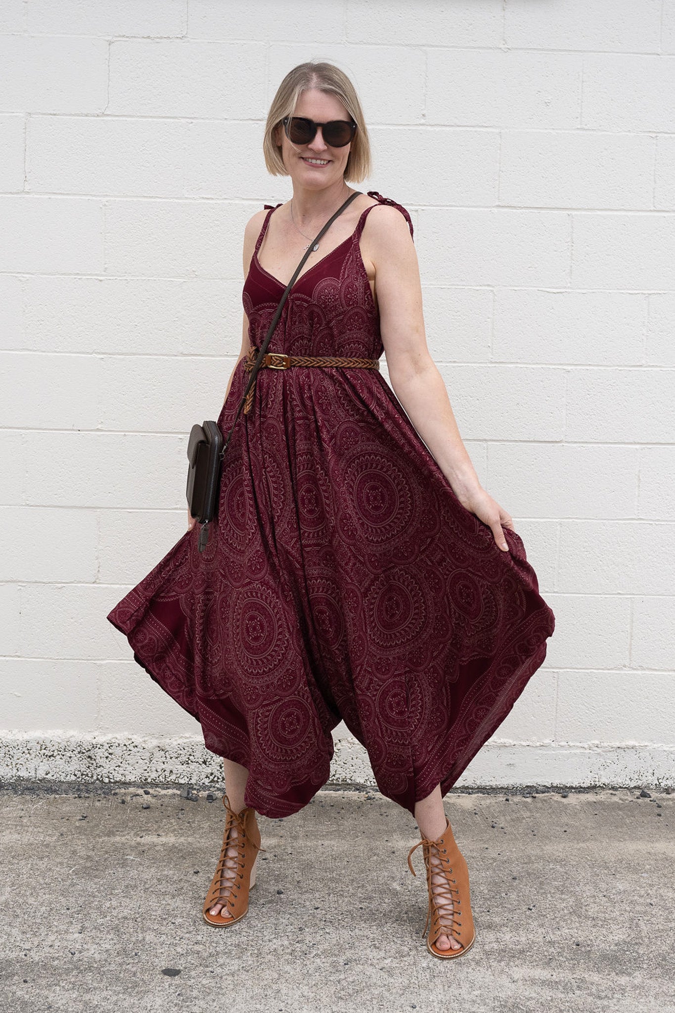 Wine Mandala Resort Jumpsuit