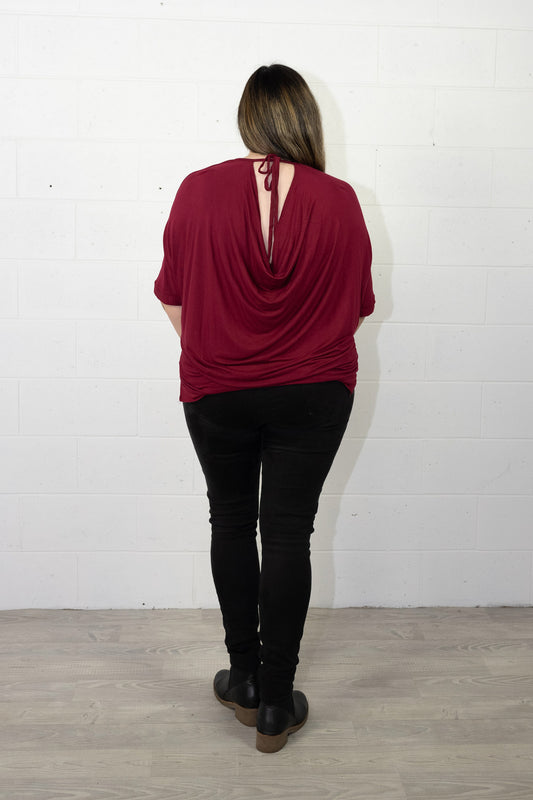 Wine Multi-way Top