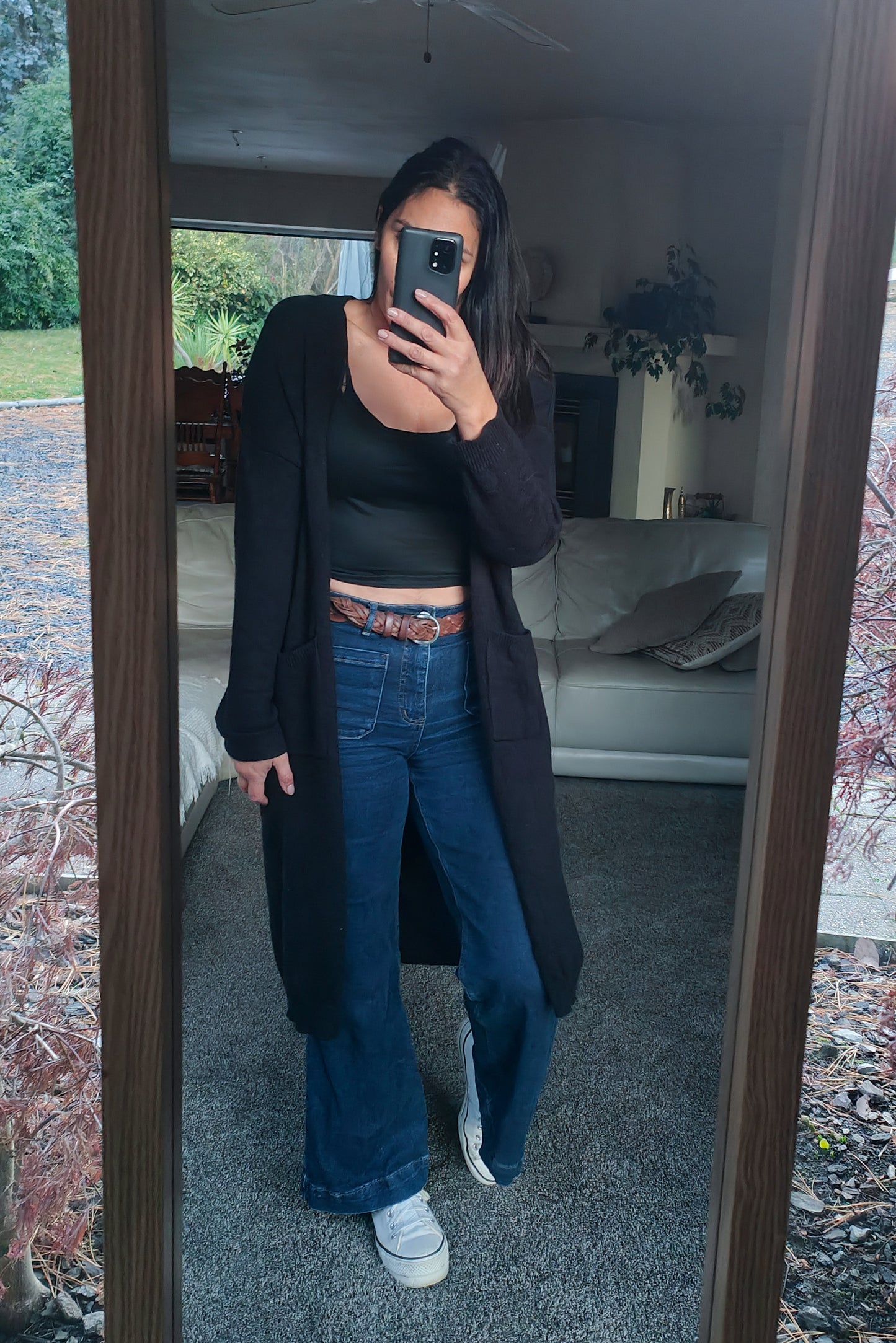 Black Cropped Singlet