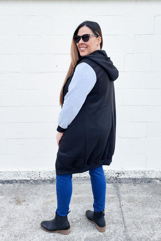 Riley Long Zip Up Hoodie