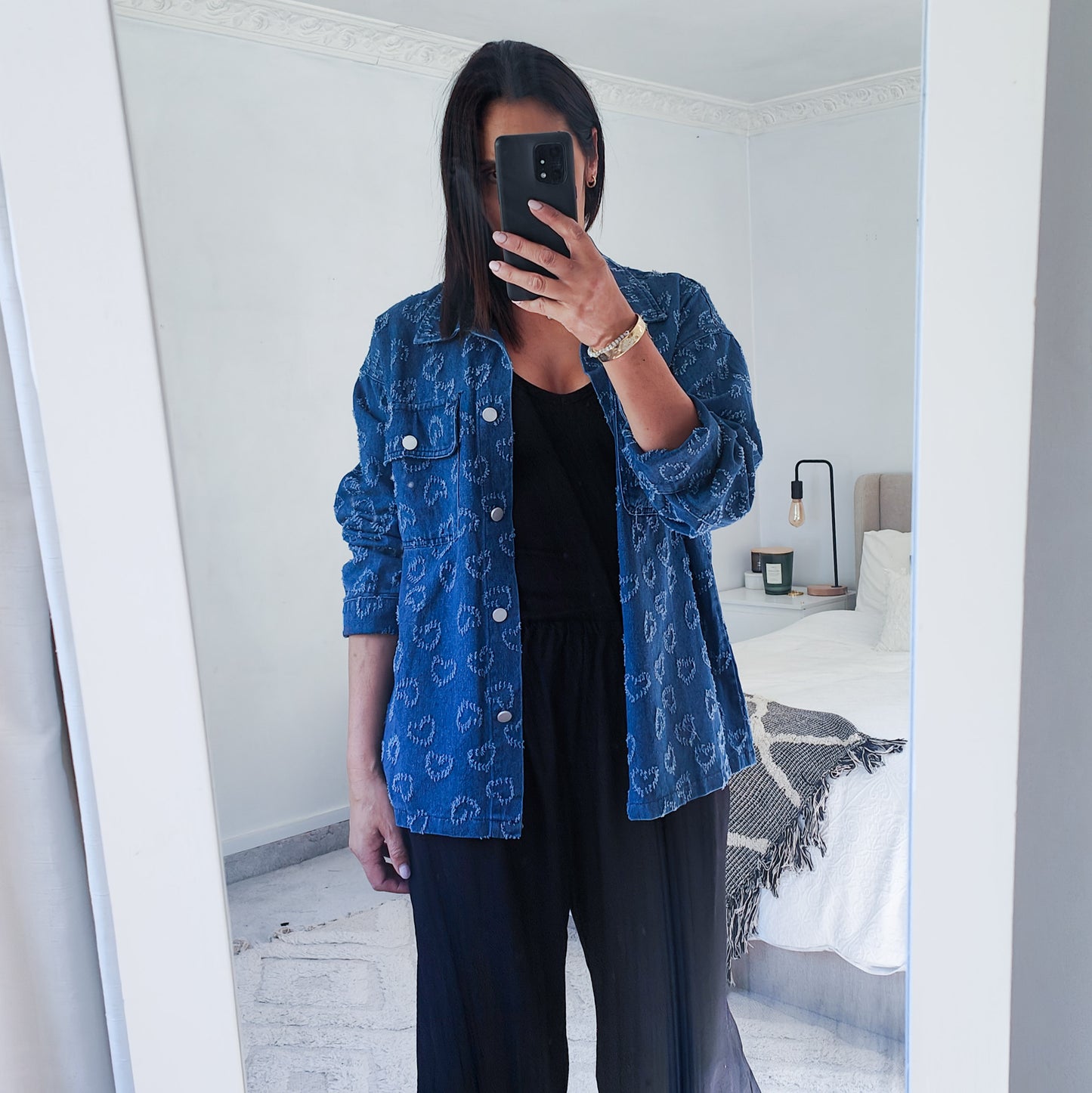 Medium Denim - Daydreamer Shacket