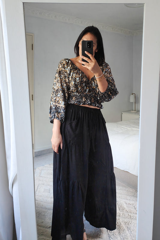 Island Days Culotte - Black