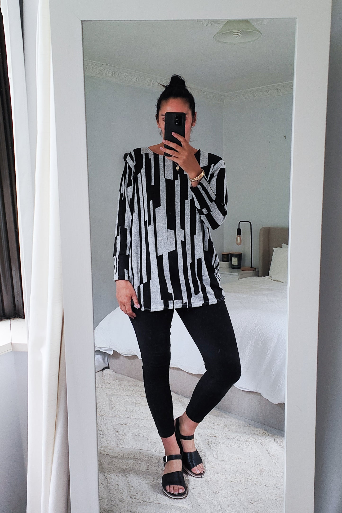 Acrylic Jersey - Geo Block