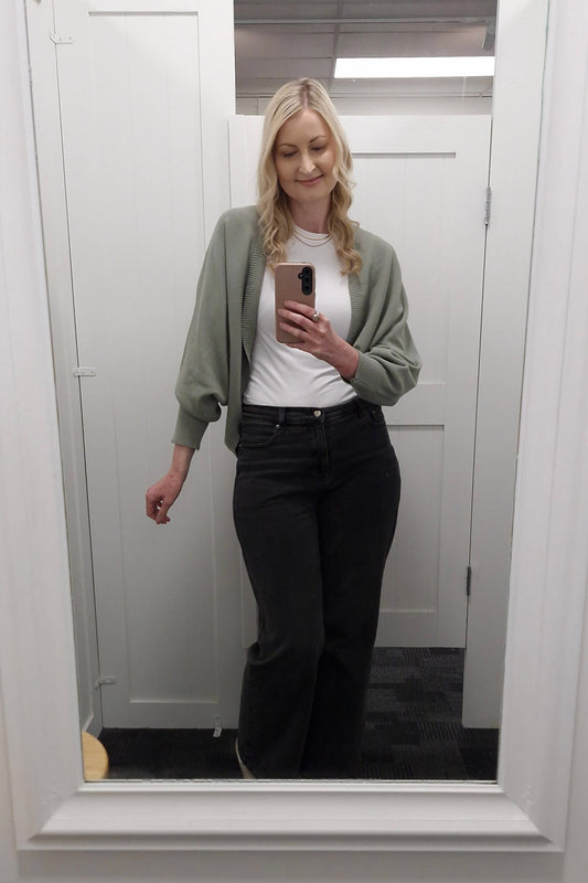 Layering Shrug - Soft Sage