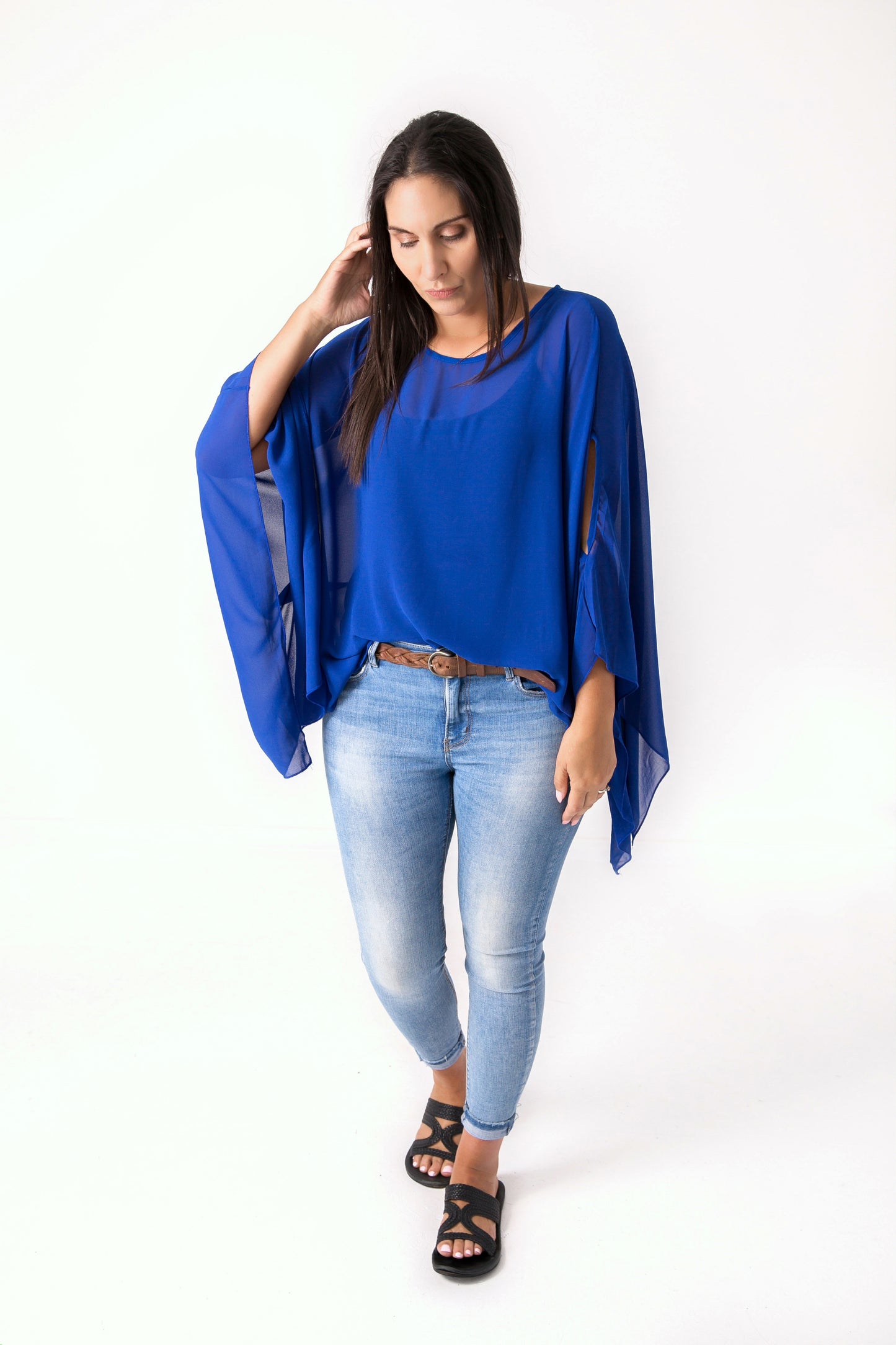 Butterfly Top - Cobalt