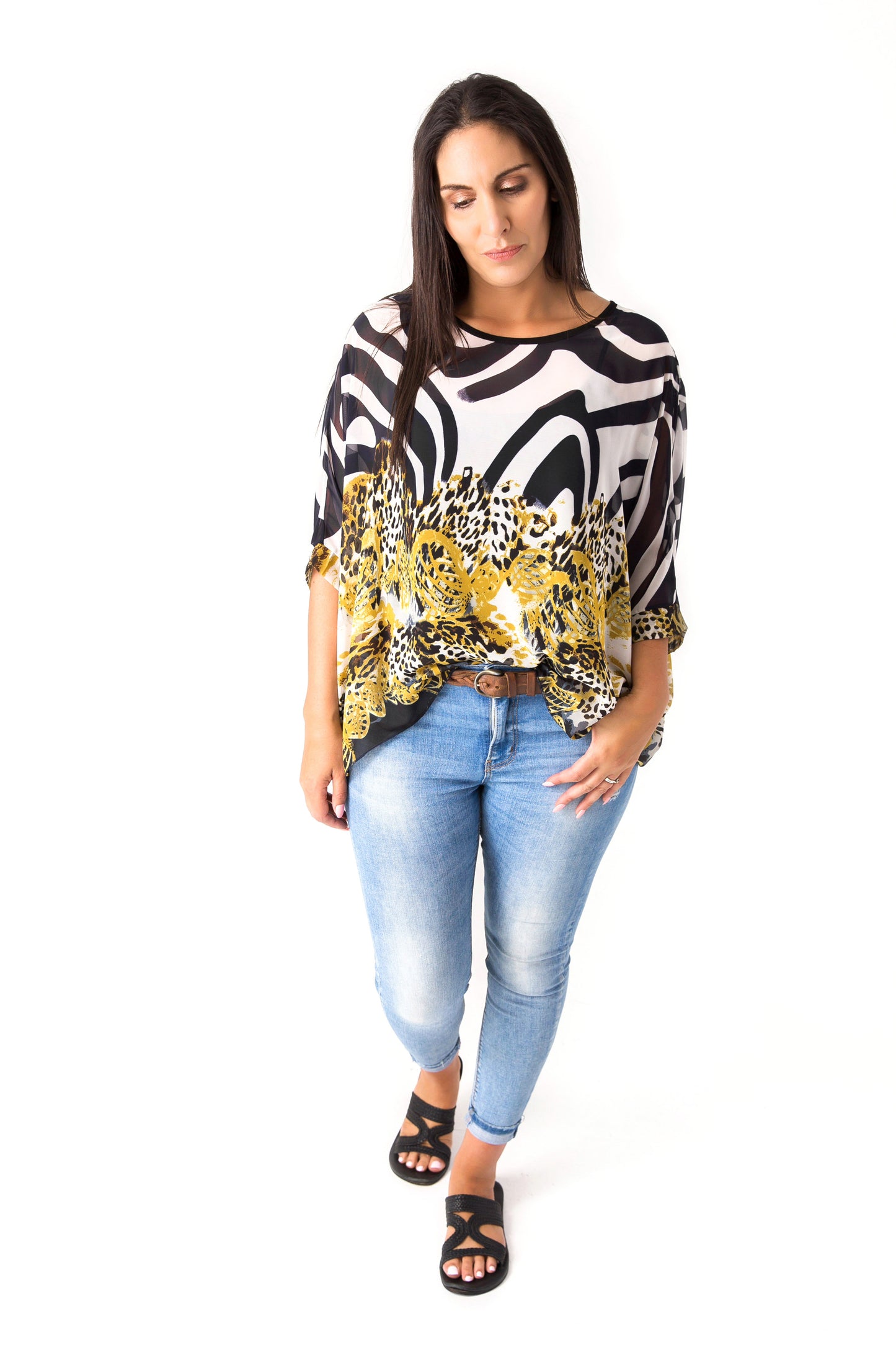 PRE-ORDER**Wild Draped Top - Wild Collection