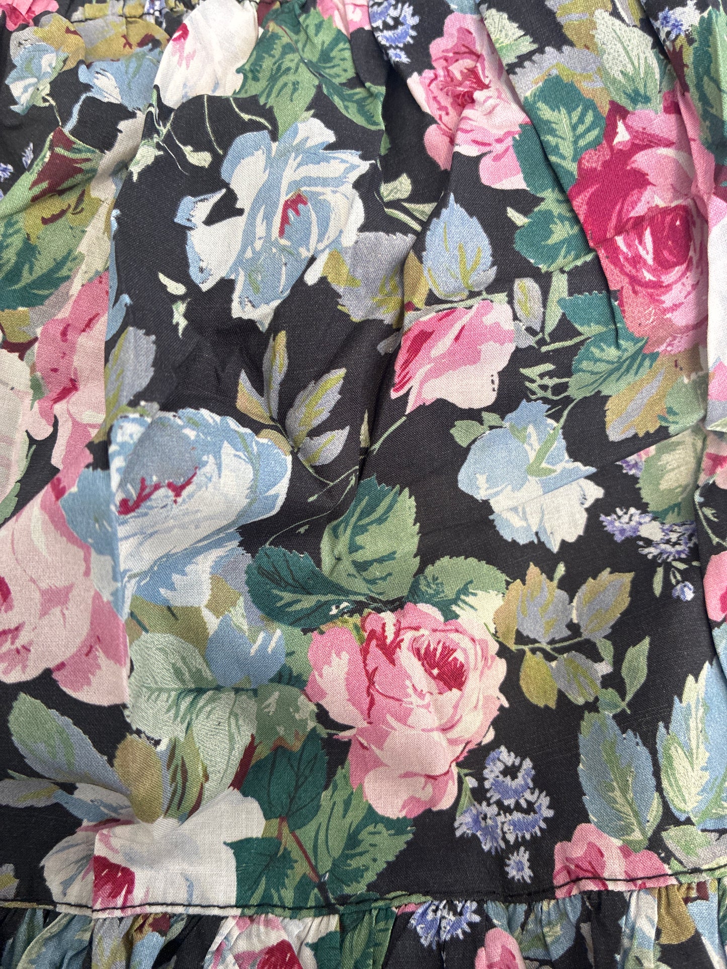 Tiered Victoria Maxi Skirt - Vintage Black