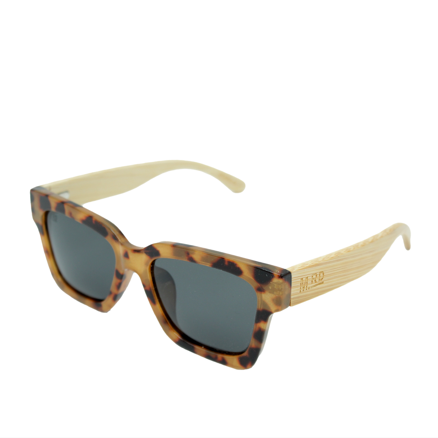Cilla Black Sunglasses - Tortoise with Wood Arms