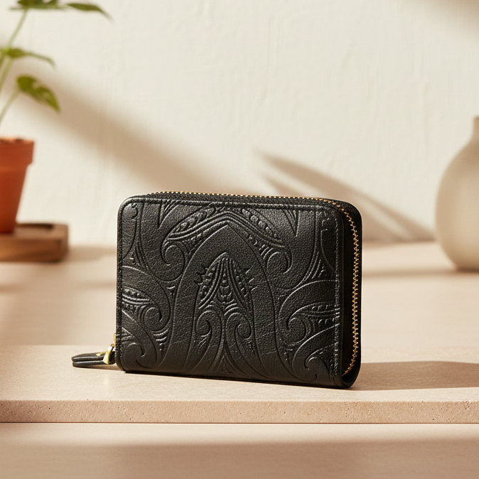 Miriama Grace Mission Bay Wallet - Black