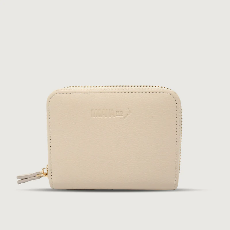The Mission Bay Wallet - Cream