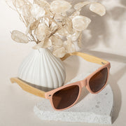 50/50s Sunglasses - Pink with Brown Lenses