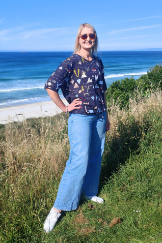 Short Sleeve Verity Tie Top - Things we Love