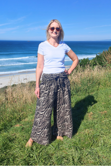 Loose Tie Palazzo Pants - Monsoon