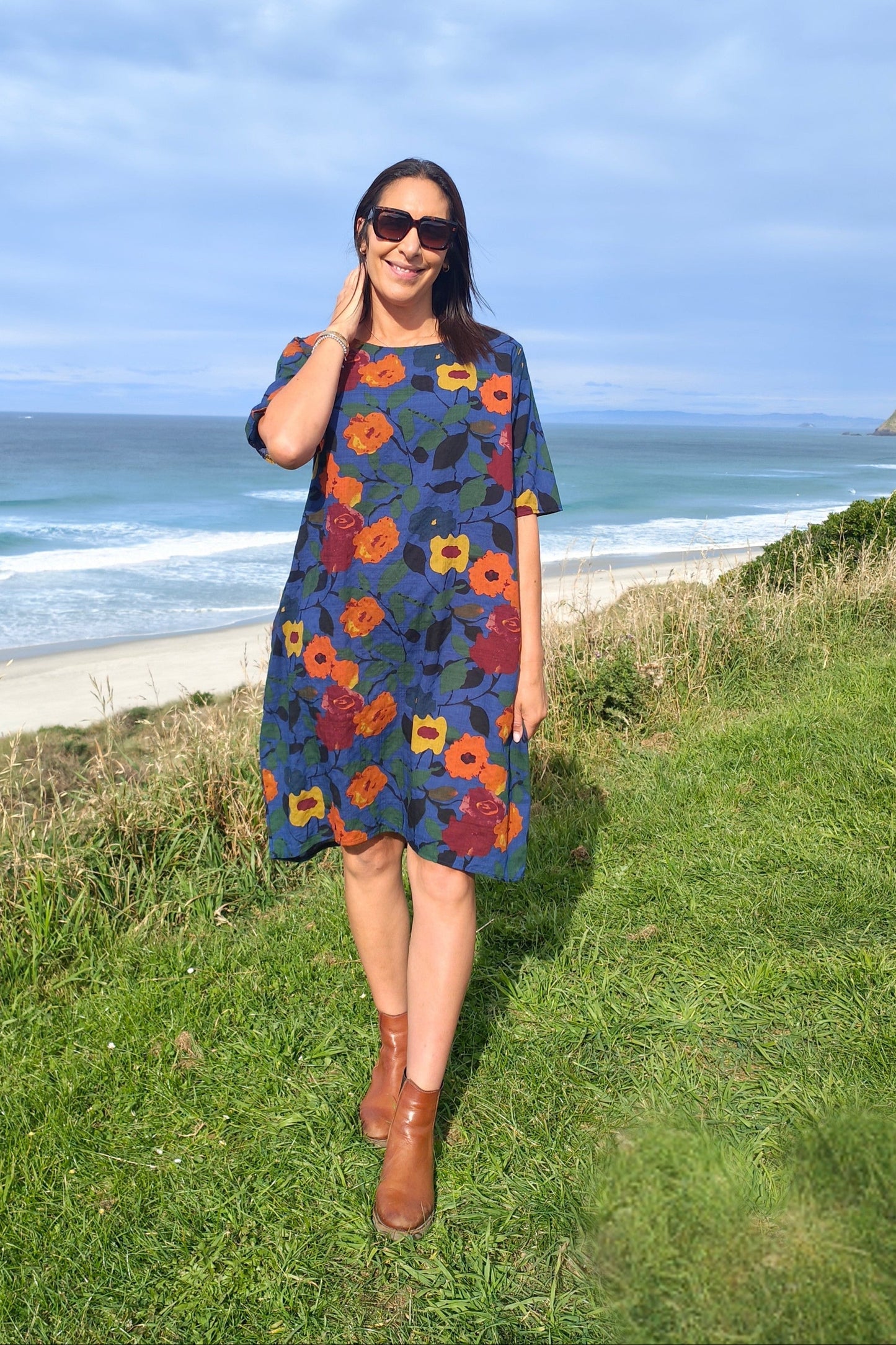 Denim Autumn - Smock Dress