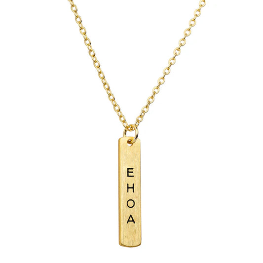 E Hoa - Friend - Necklace - Gold