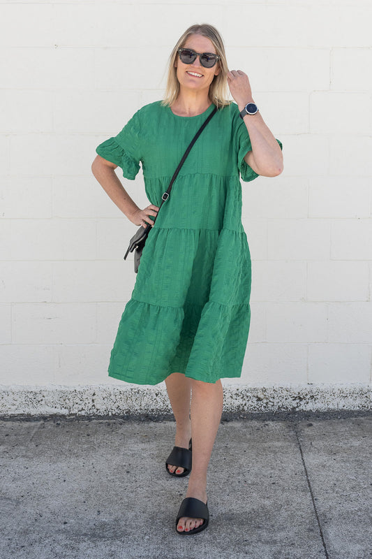 Parakeet - Textured Annie Dress
