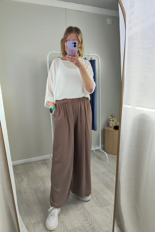 Burnt Vanilla - Straight Leg Pants