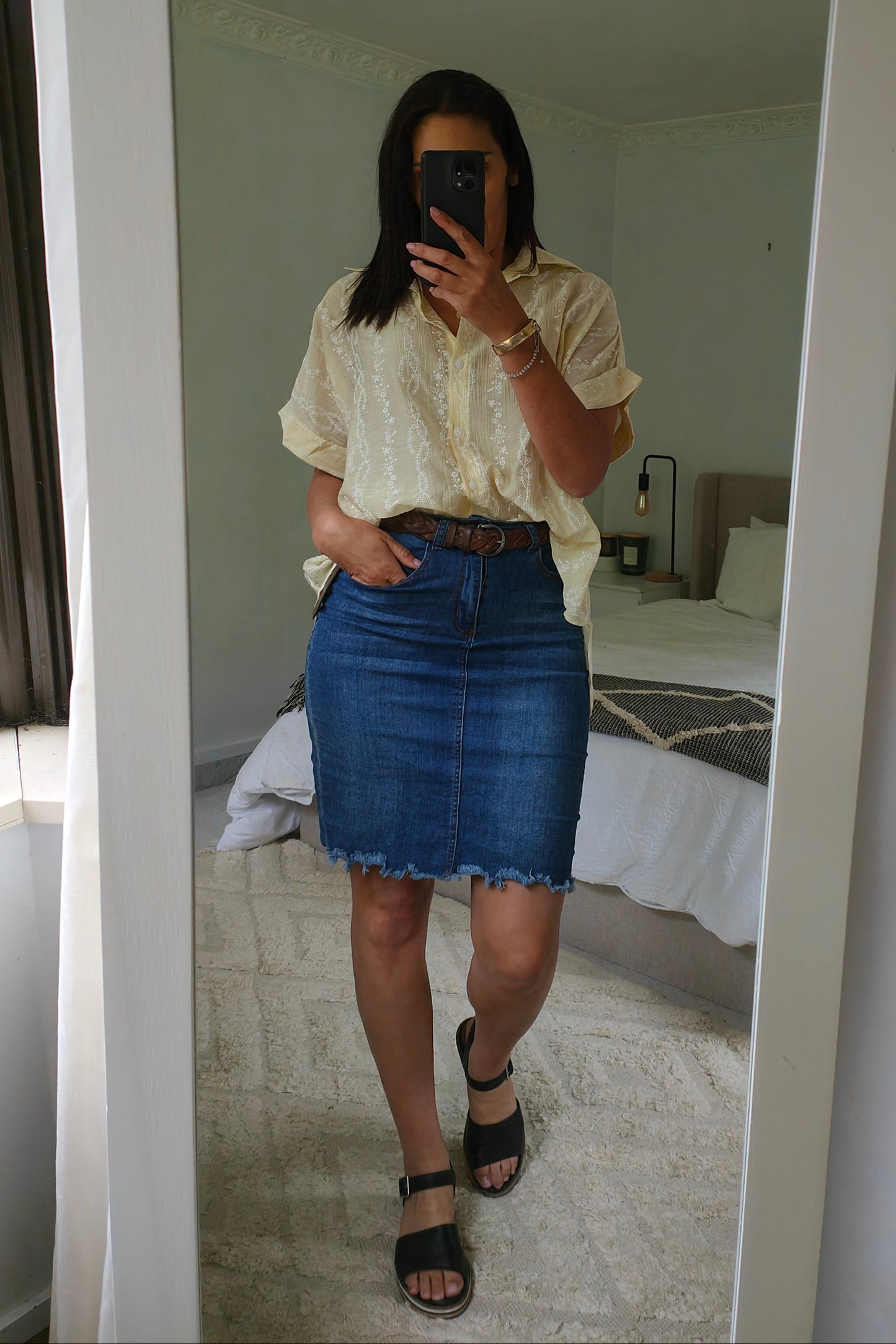 Tilly Blouse - Lemon