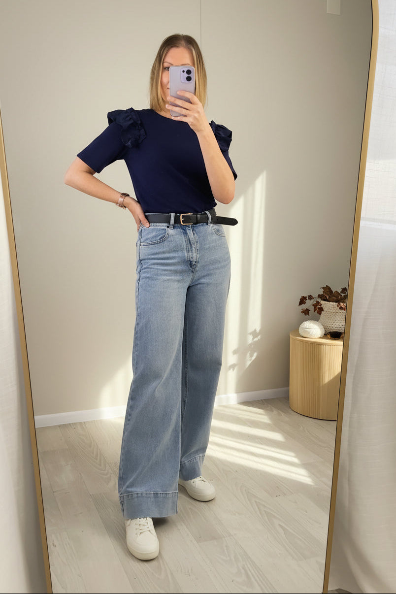 Lainey Tee - Navy