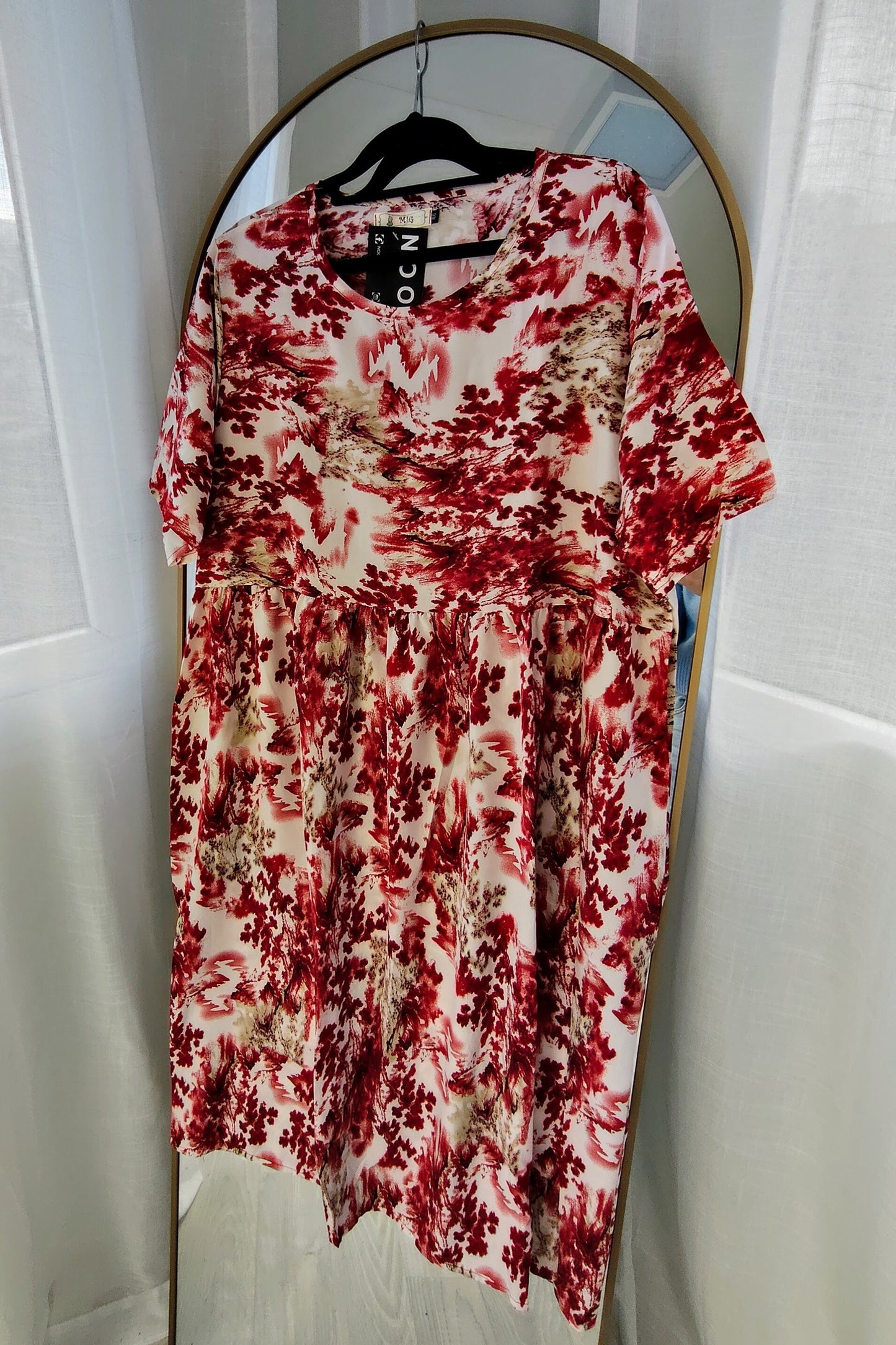 Raspberry - Vintage China Dress