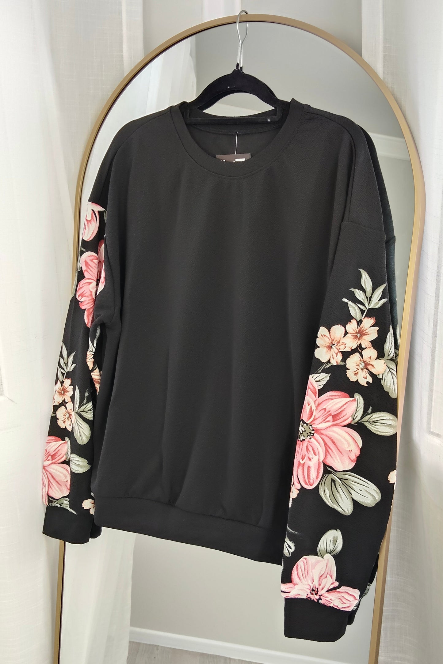 Floral Sleeve Odette Top