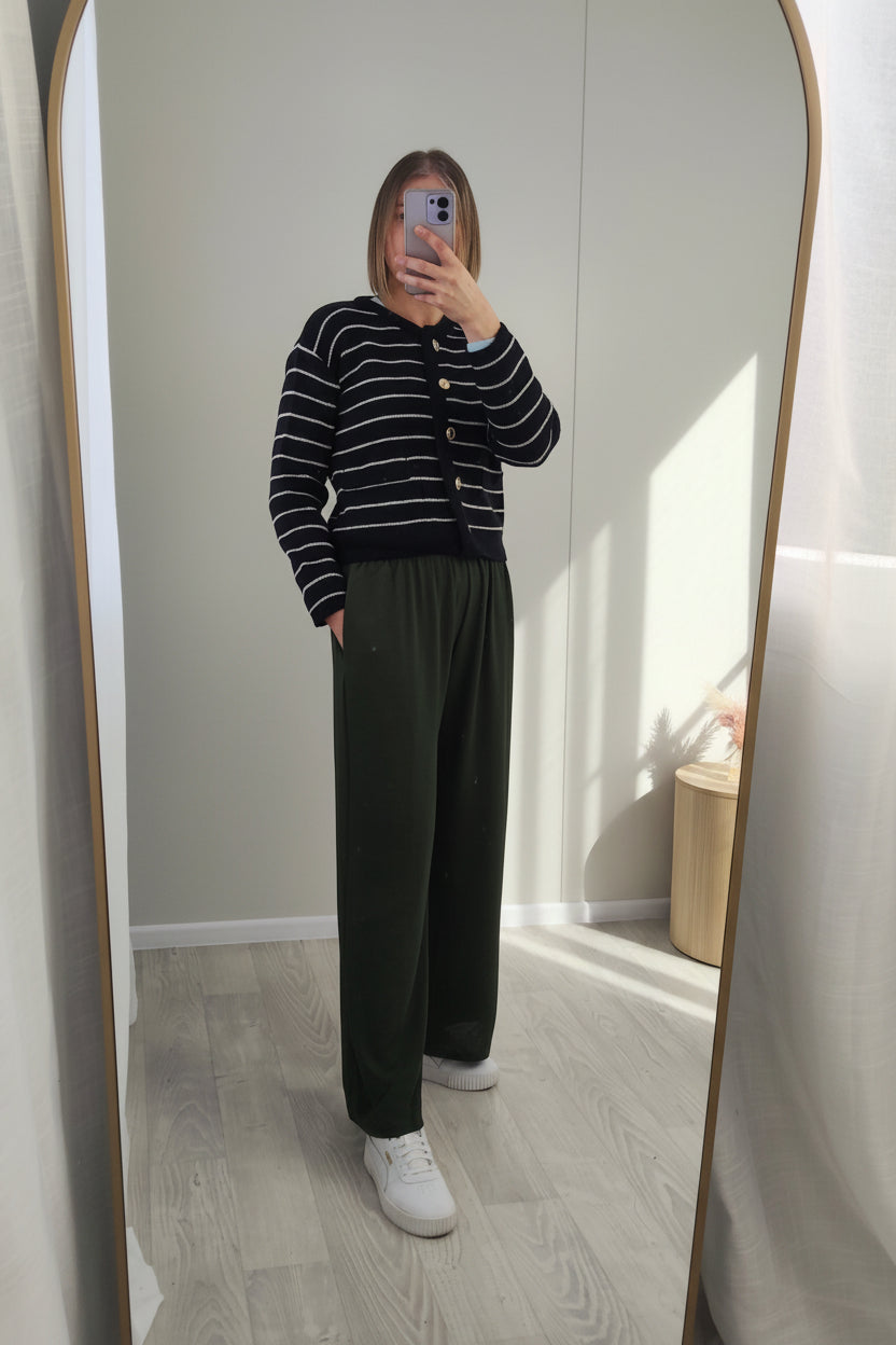 Khaki - Relaxed Fit Pants