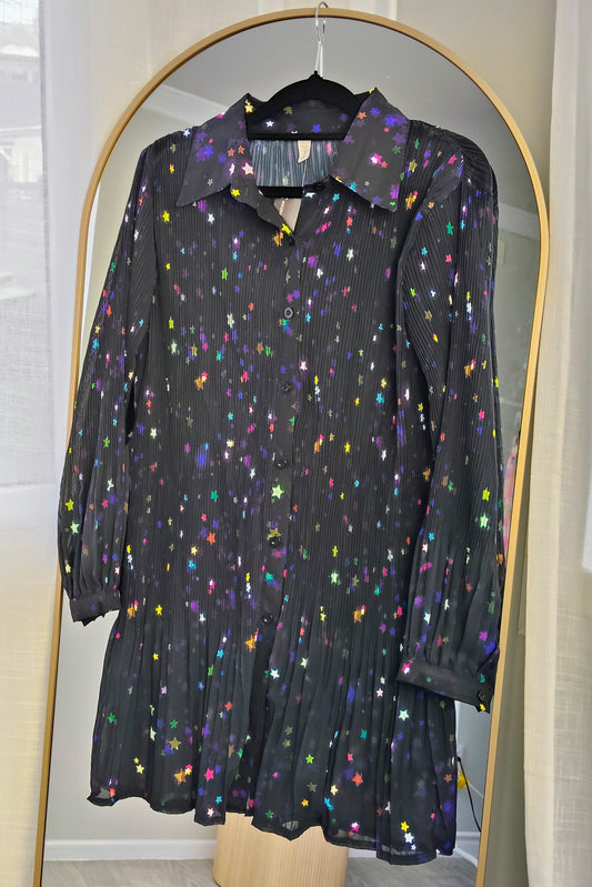 Chiffon Alexis Top - Tiny Star