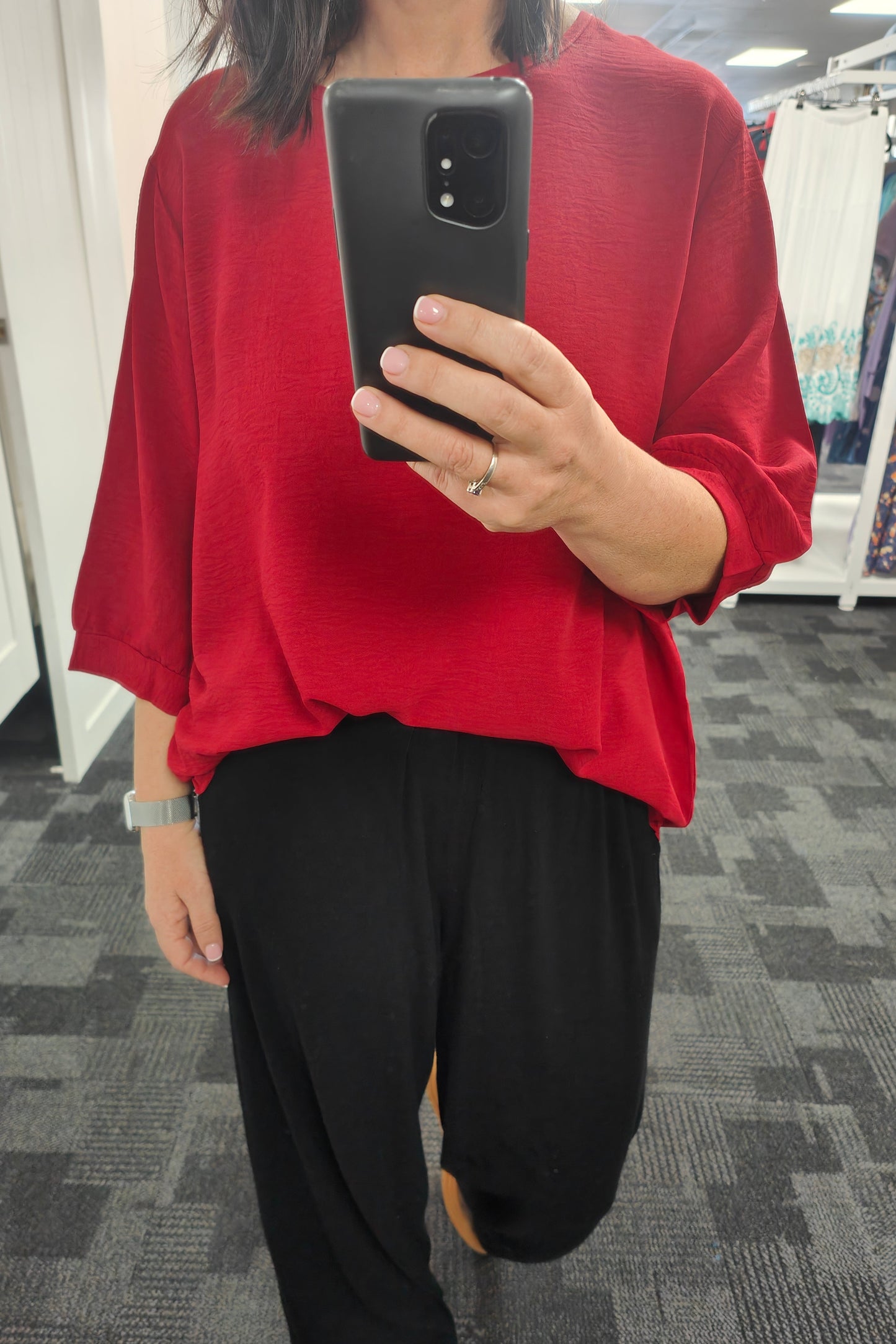 Plain Draped Izzy Top - Burberry